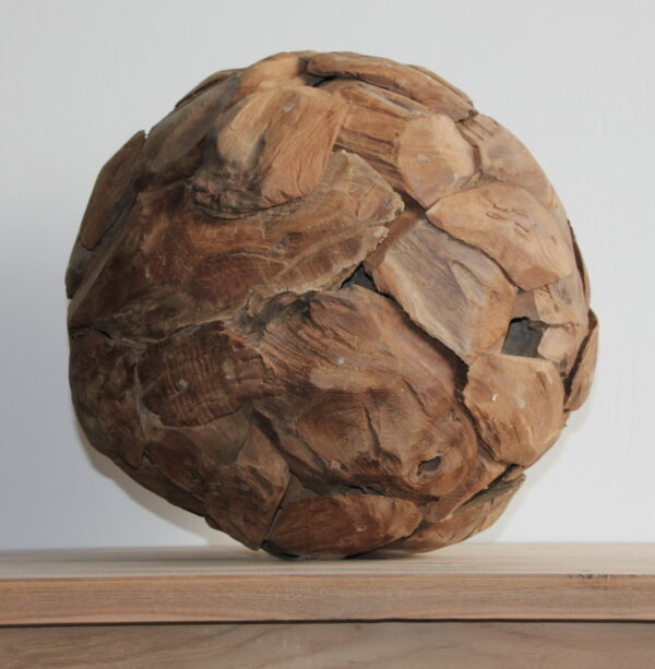 Decoratie bol drijfhout