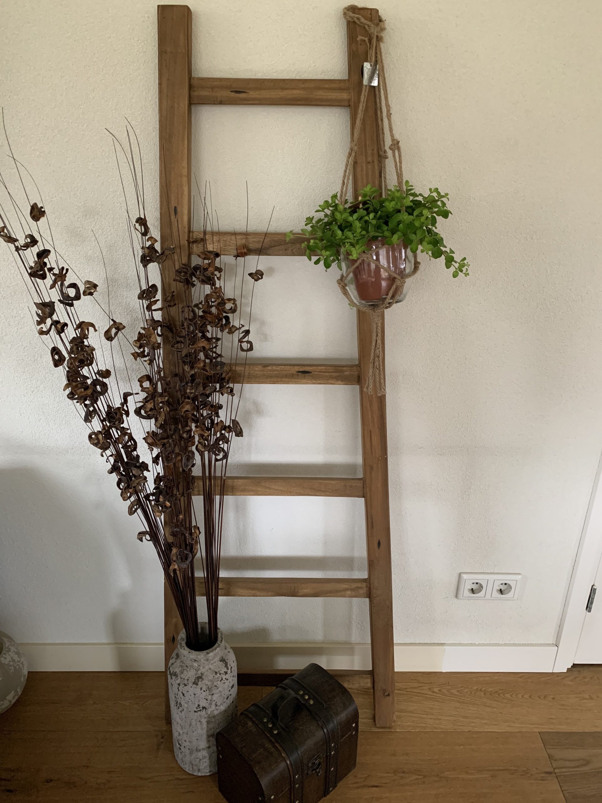 Decoratieve Ladder 150cm Polder Teak