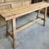 Sidetable 150cm rustiek geborsteld