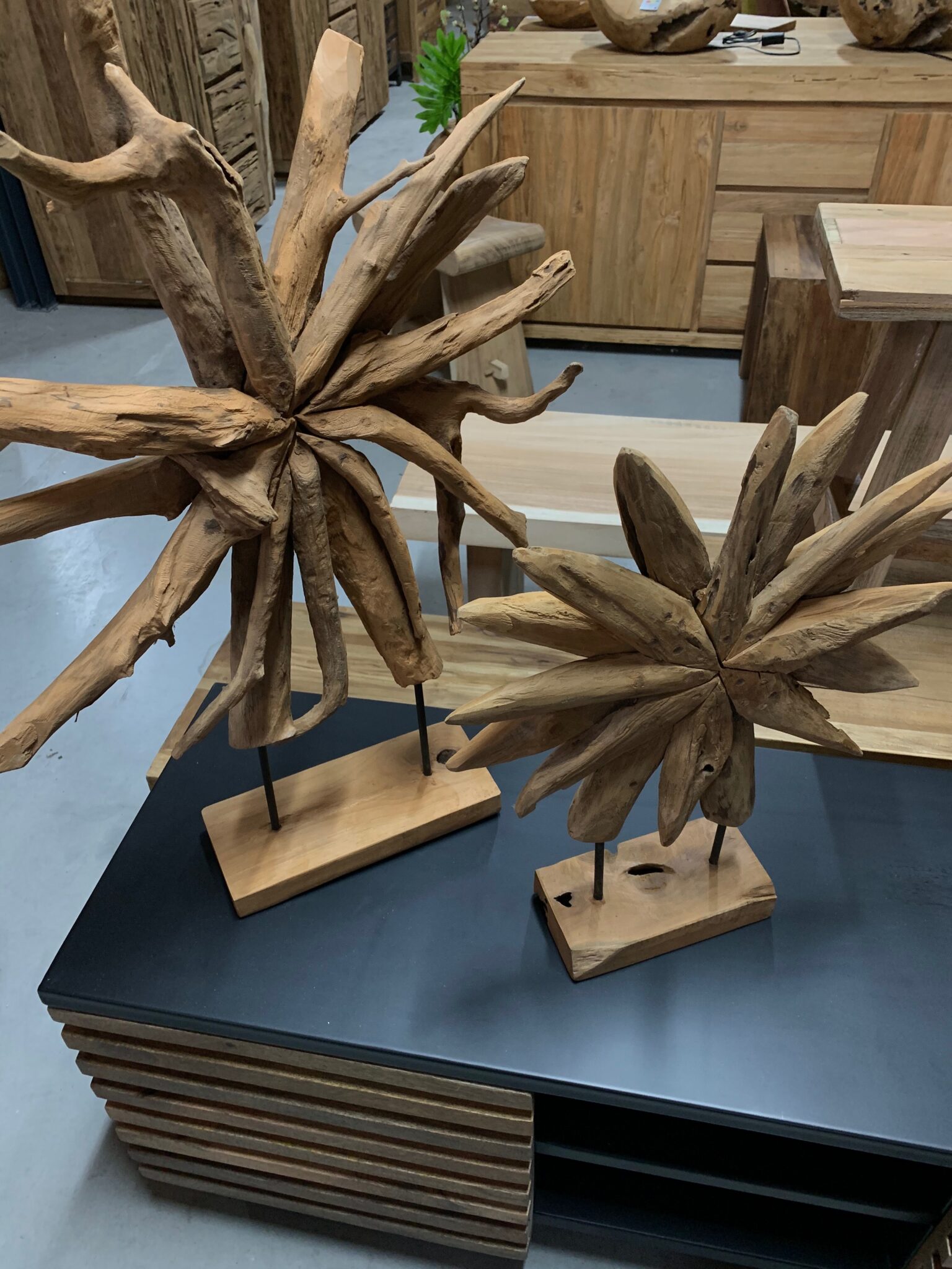 Kan - kan met deksel (1) - Art Deco - hout (wortelhout) - Catawiki