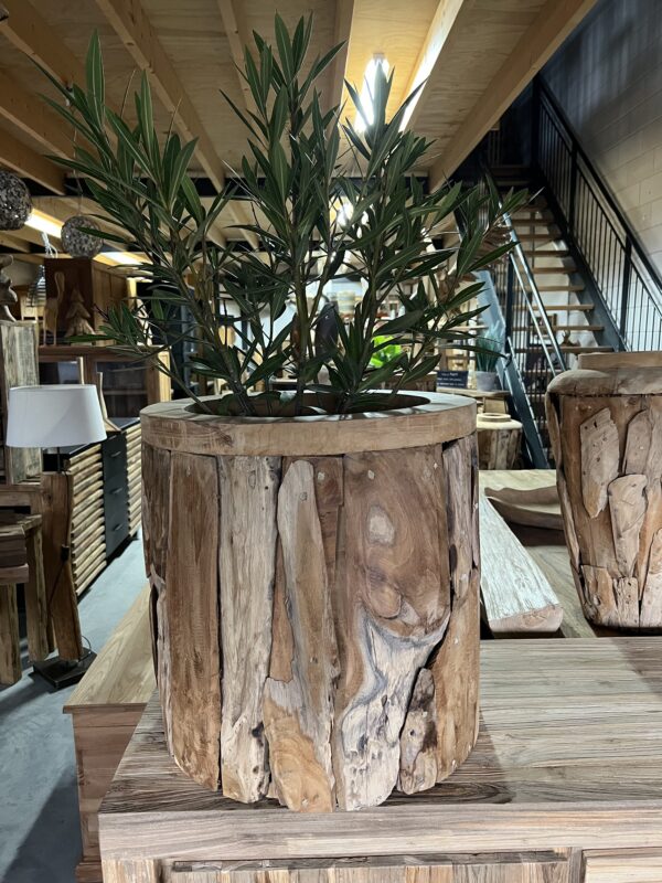 Plantenbak wortelhout